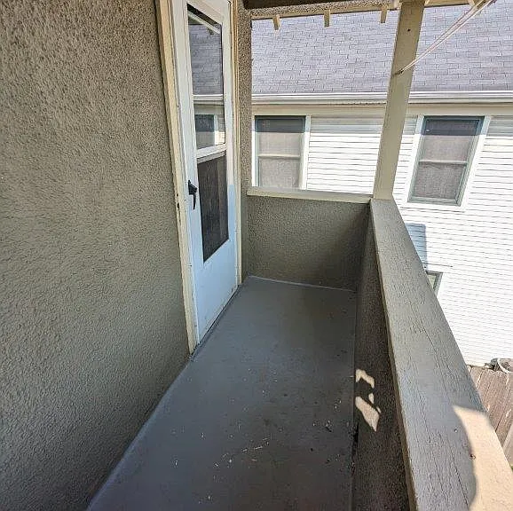 View of back porch