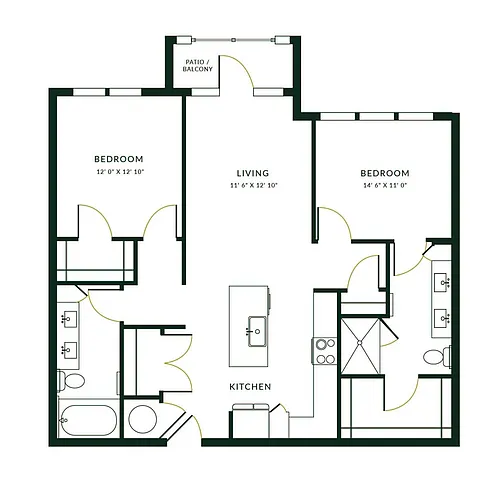 Floor plan B2I