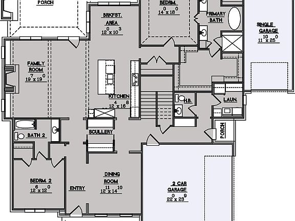 GWF 19 Custom Floorplan First Floor