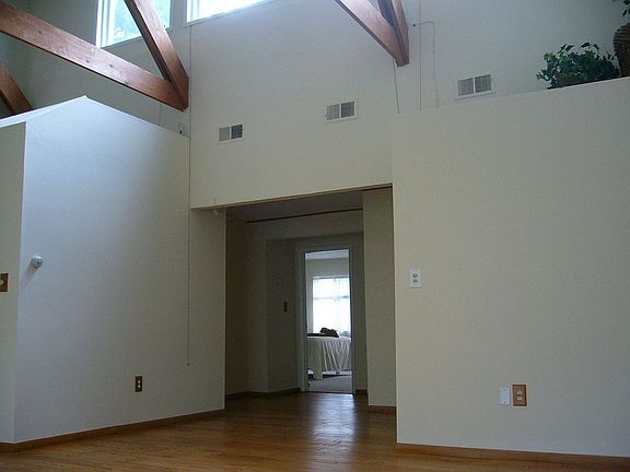Clerestory windows provide lots of natural light