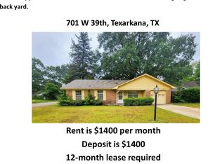 701 W 39th St, Texarkana, TX 75503