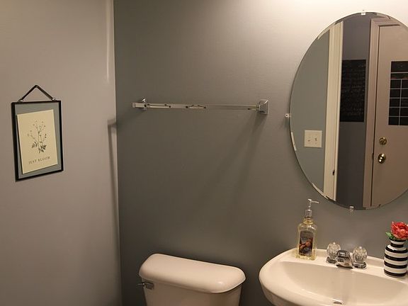 1/2 bath located on the main level