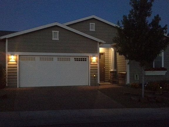 night view of house
