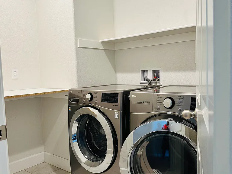 Washer Dryer room