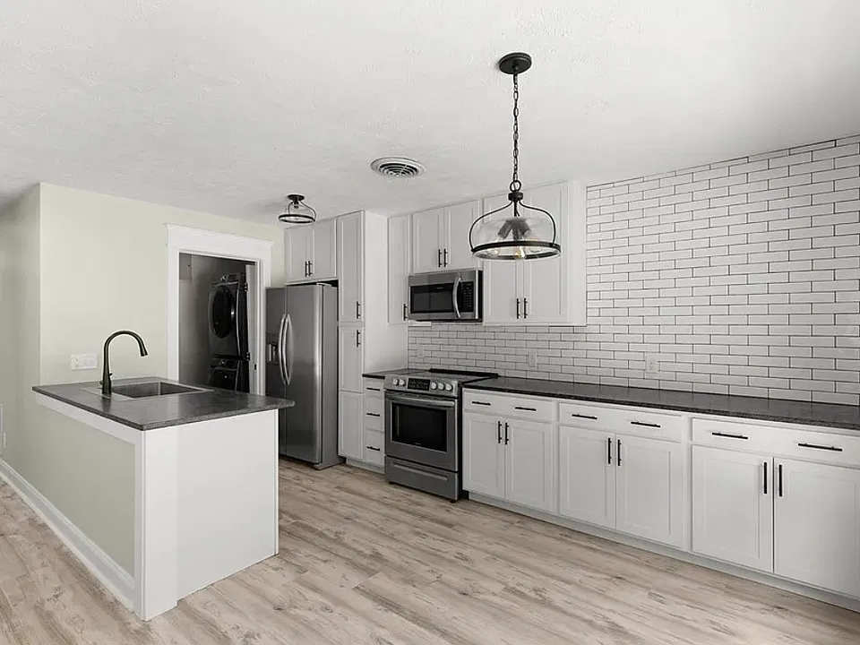 Open concept kitchen