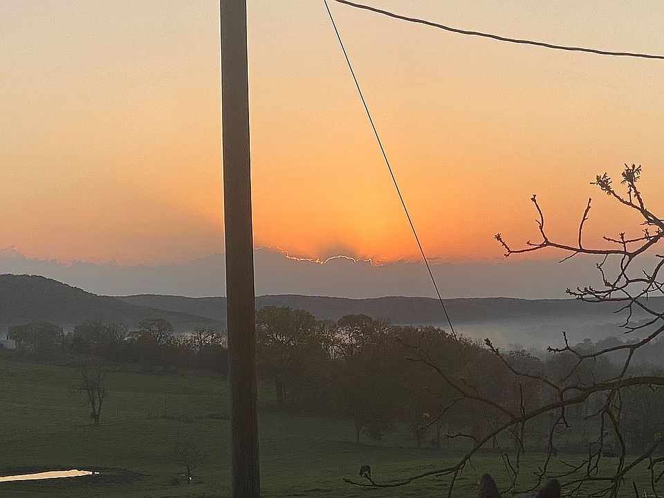 Sunrise off back deck
