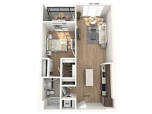 Floor plan AM15a-SP