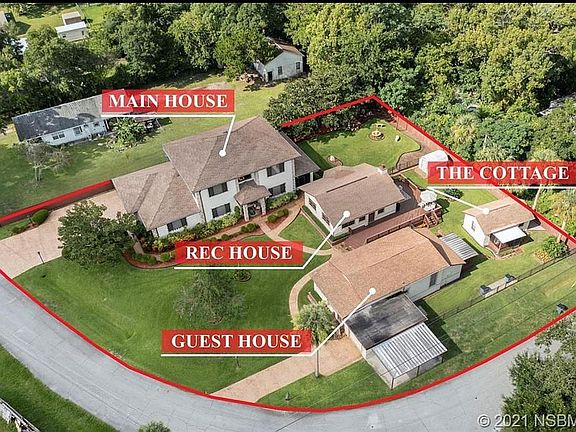 This is the estate layout. Only the Guest House will be rented on this lease. Other tenants occupy The Cottage and Main House