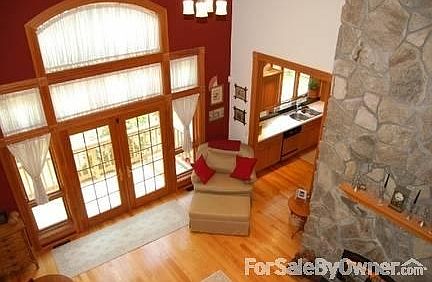 view from the balcony