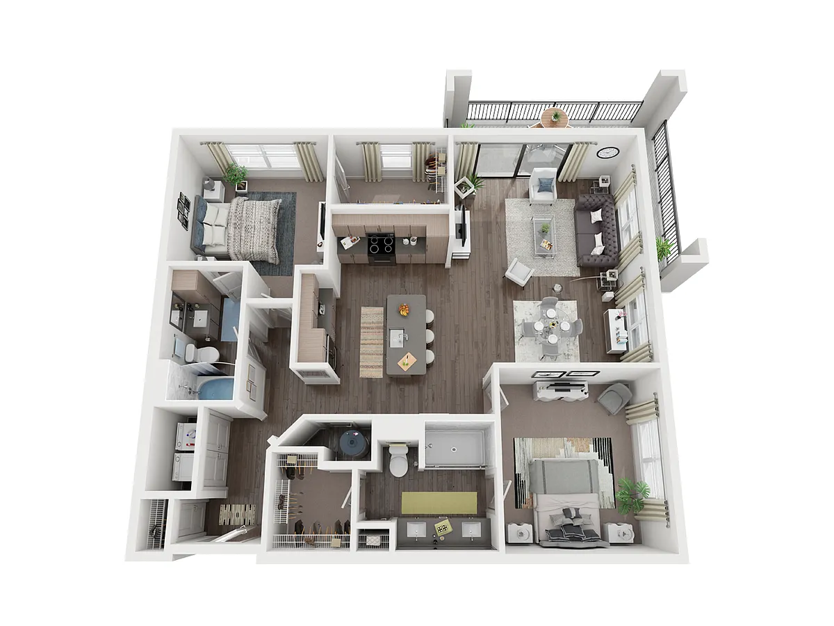 Floor plan B3 - Burton