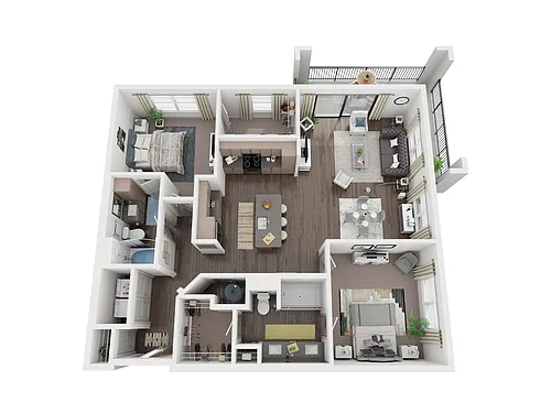 Floor plan B3 - Burton