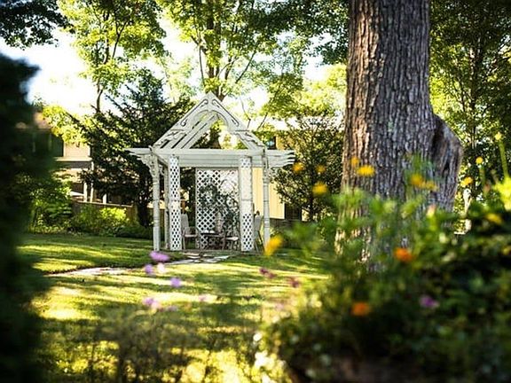 Large backyard with Gazebo; perfect for morning coffee