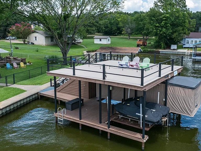 Deck #2 - Roof deck with views of the lake.