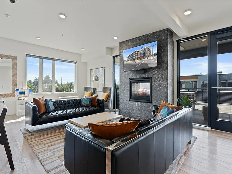Indoor/Outdoor Fireplace