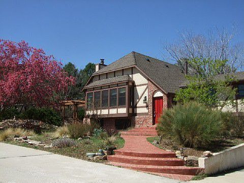 Crabapple tree in bloom