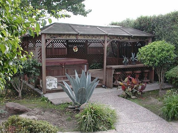 Large Gazebo with spa