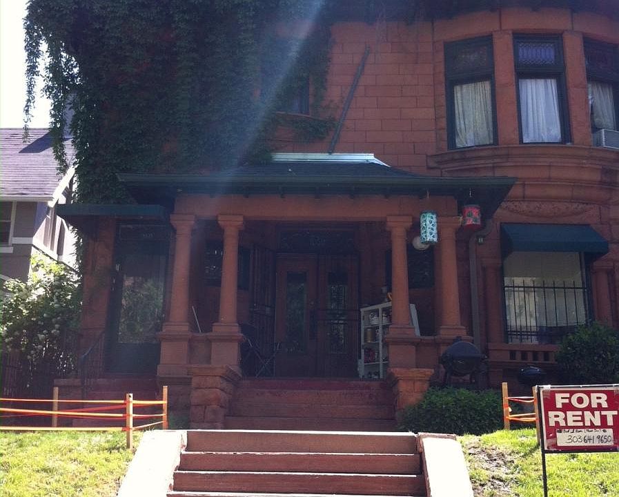 front of historic mansion