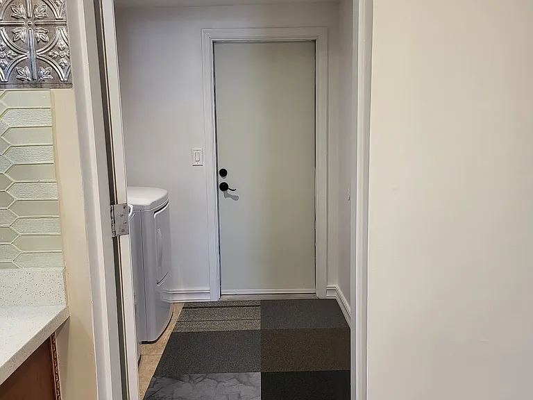 Entry to Laundry Room