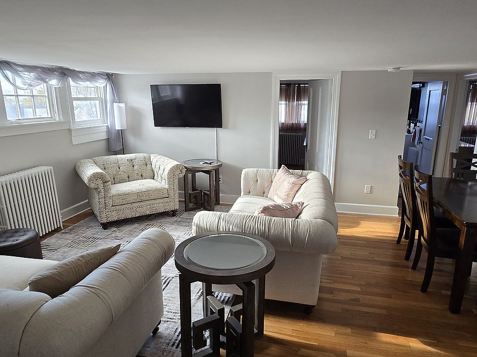 Newly furnished living room and dinning area