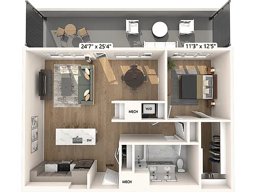 Floor plan A24-alt-a-Signature