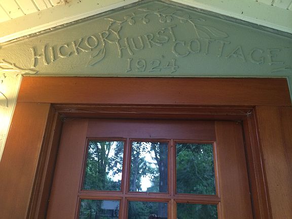 Hickory Hurst Cottage!