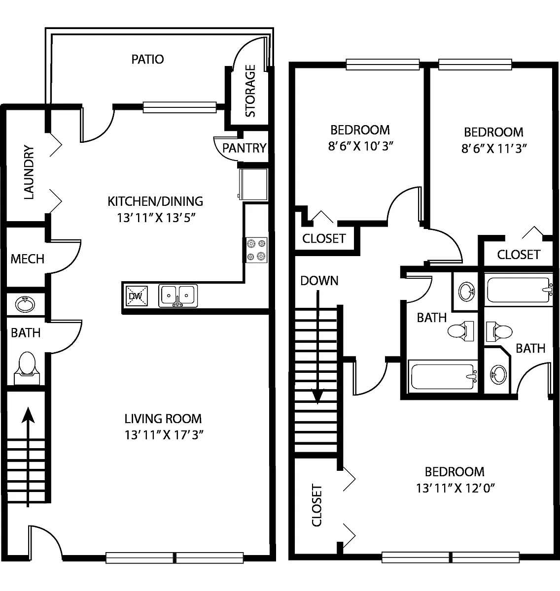 Floor plan Tamarind II