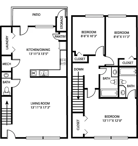 Floor plan Tamarind II