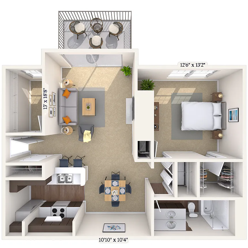 Floor plan 11B