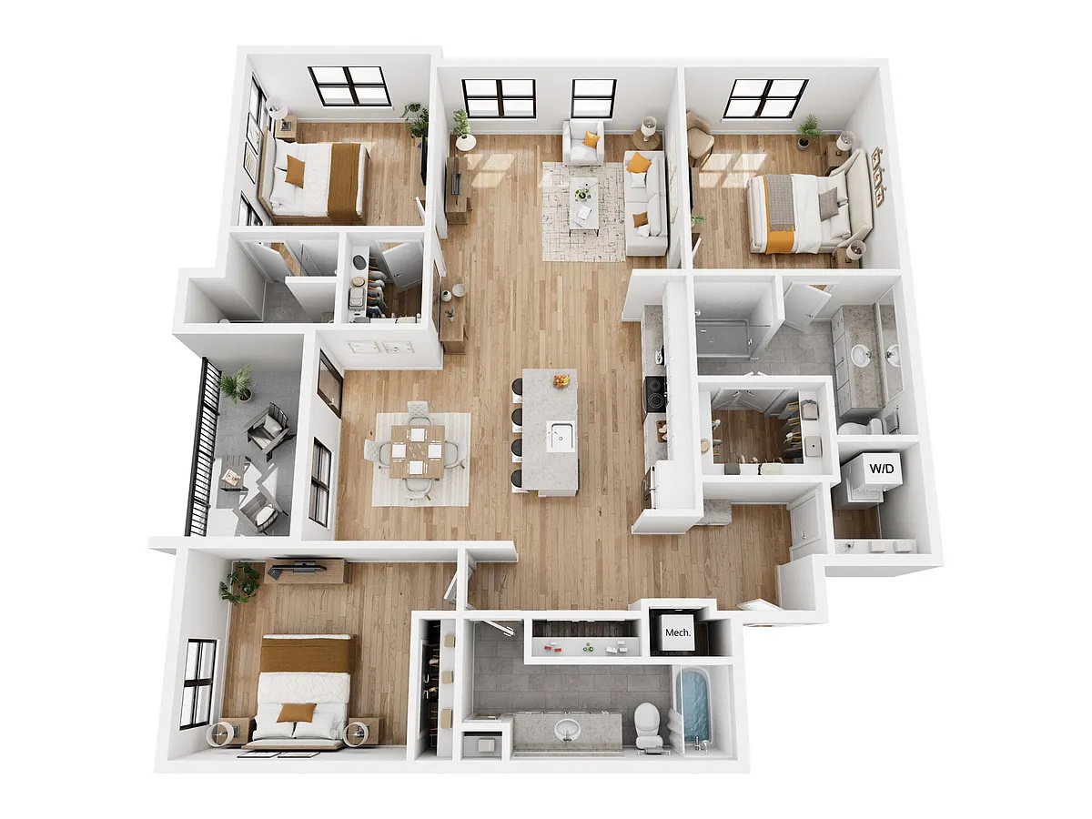 Floor plan Sapphire AFF