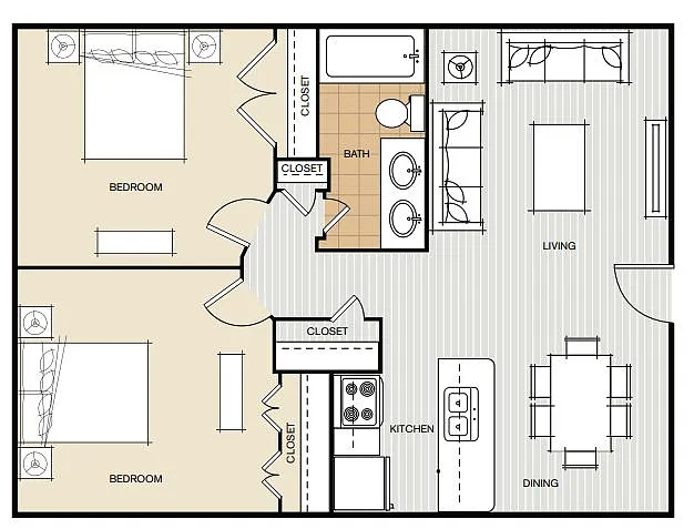Floor plan Marigold B1