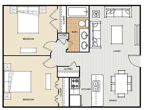 Floor plan Marigold B1