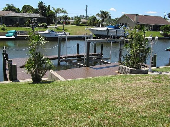 Dock with Boat Lift