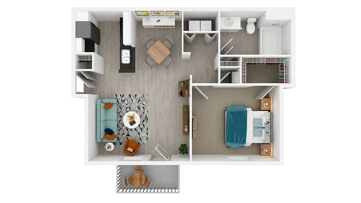 Floor plan St. Louis