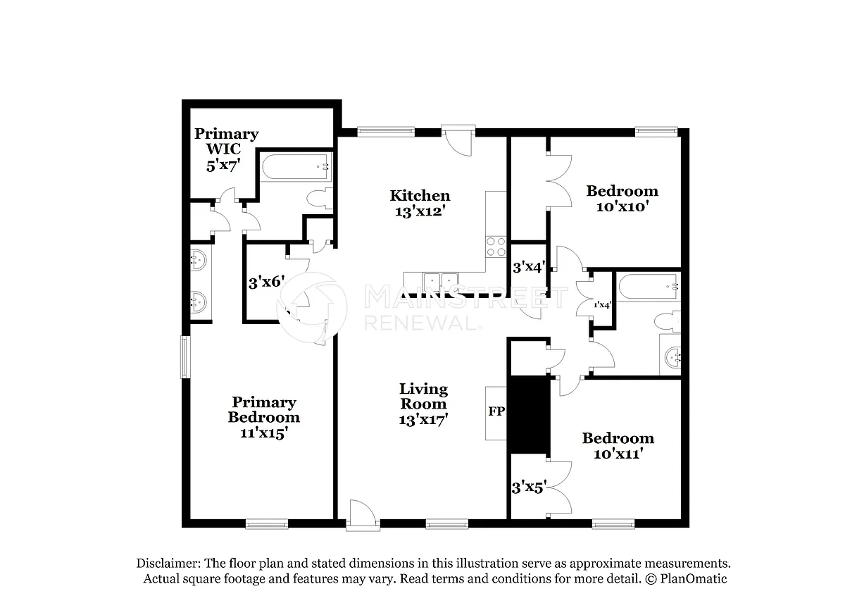 Floor Plan - 7366 Murry Hill Cir