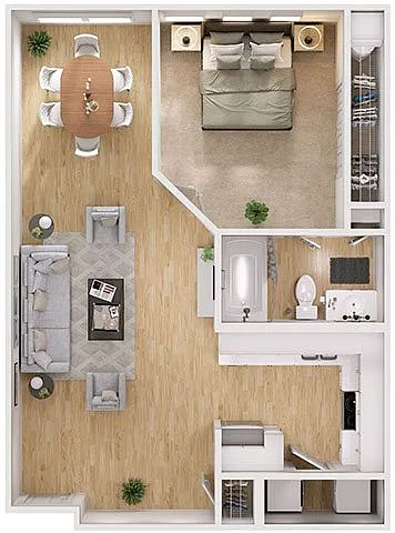 Floor plan A1Q-T