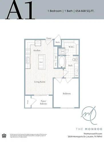 Floor plan A1