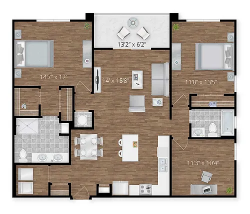 Floor plan B3D-AP