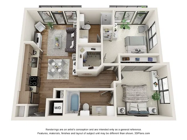 Floor plan Durham-B2