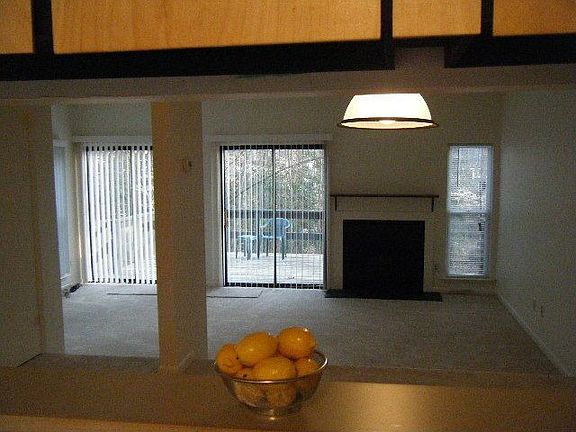 View from Kitchen to Family Rm