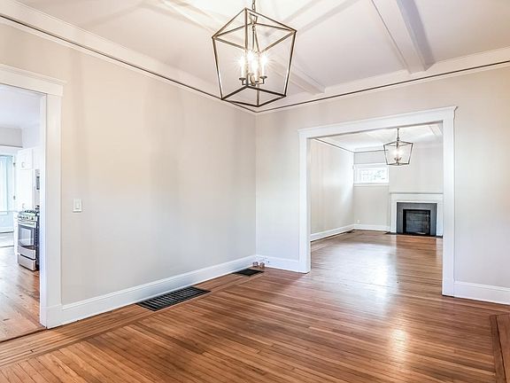Large dining room big enough for multi-leaf table