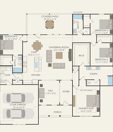 First Floor 4 br 3 ba