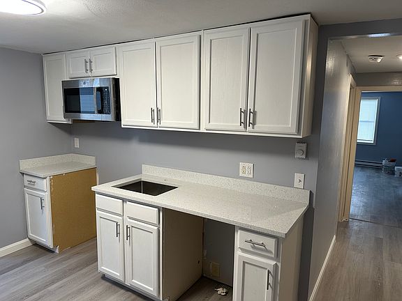 Brand new appliances. Dishwasher, faucet, and dishwasher will be installed