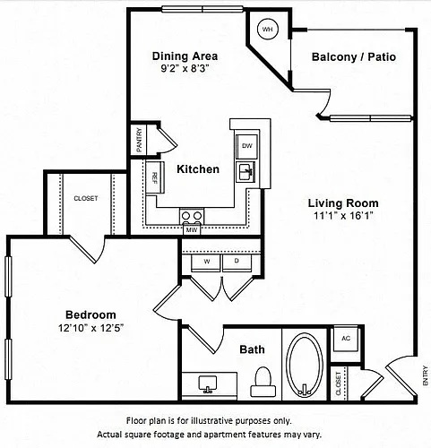 Floor plan Hackberry