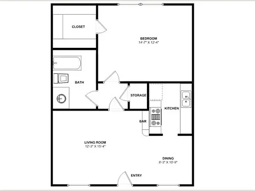 Floor plan yia4-110