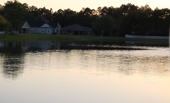 From Fountain, across lake.