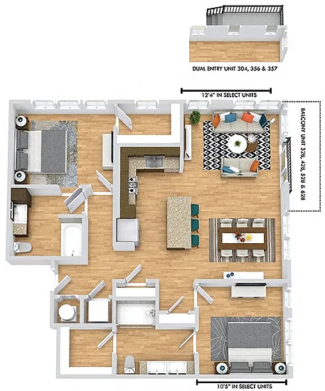 Floor plan Warfield