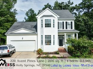 228 Avent Pines Ln, Holly Springs, NC 27540