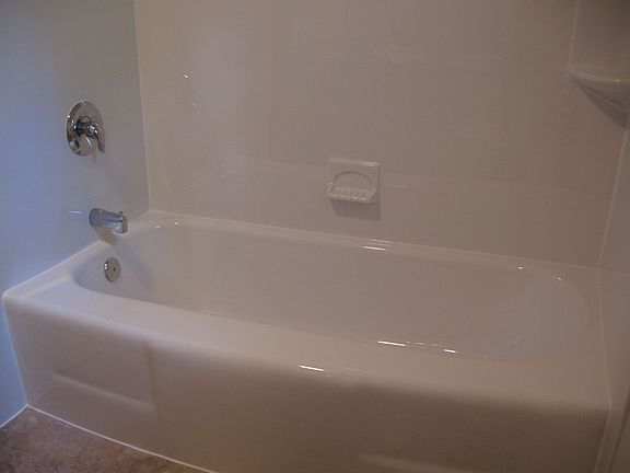 Updated bath new tub/surround