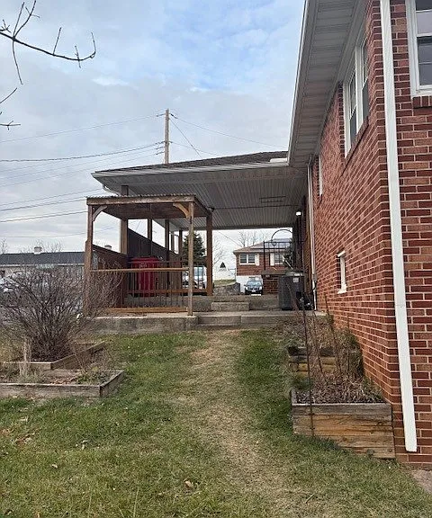 Side Patio and Carport