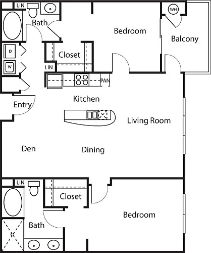 Floor plan Montelena